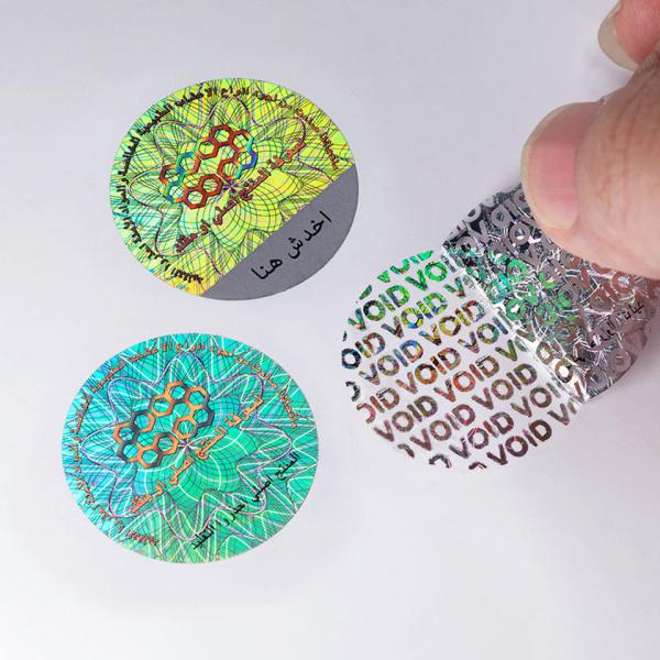 Roll Packing Customized Offset Printed Adhesive Label Stickers For Brand Protection