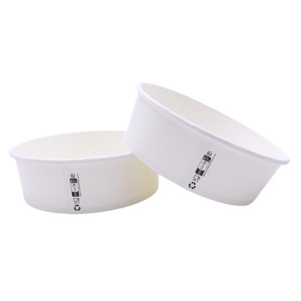 Customized 8oz Kraft Soup Containers Disposable Soup Cups With Lids