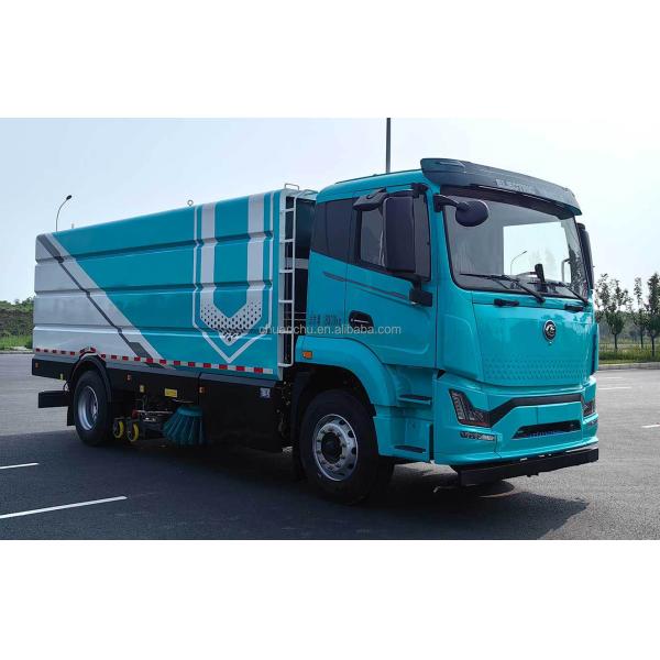 18T Durable Road Sweeper Truck Washing and Sweeping Electric Truck