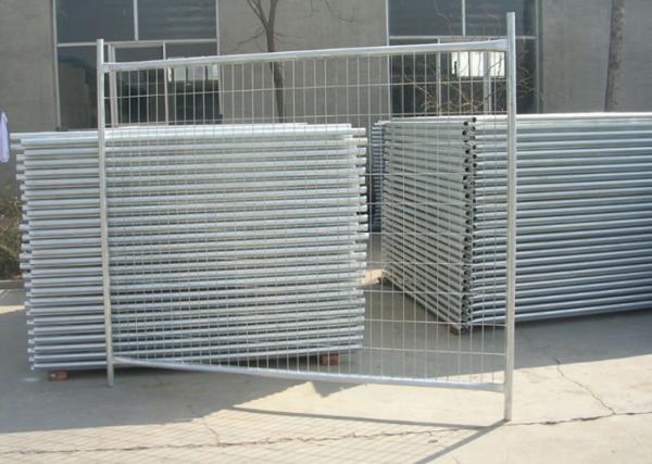 Eco - Friendly Australian Temporary Fencing 2.4X2.1 M Recycle And Low Cost