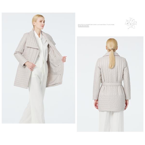 Опустошенный дизайн Большие лапель на женщине Потерявшийся куртка Маленький случайный пиджак стиральная машина