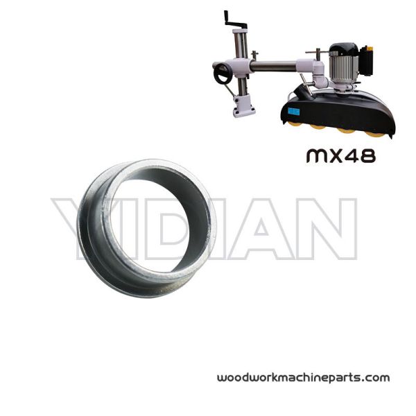 02G-4 A500347 Casing Guide Sleeve For MX48 Power Feeder OD37mm ID31.7mm Bottom OD43mm H15mm Power Feeder MX48 Spare Parts