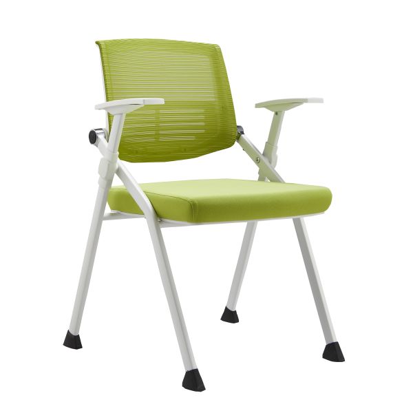 Mesh Student Computer Room Chair Foldable With Writing Table