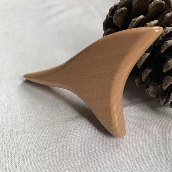 Body Muscles Triangular Cone TOP SALE Eco-friendly Wooden Gua Sha Massage Tools Wood Guasha Board Customized Logo Availabled