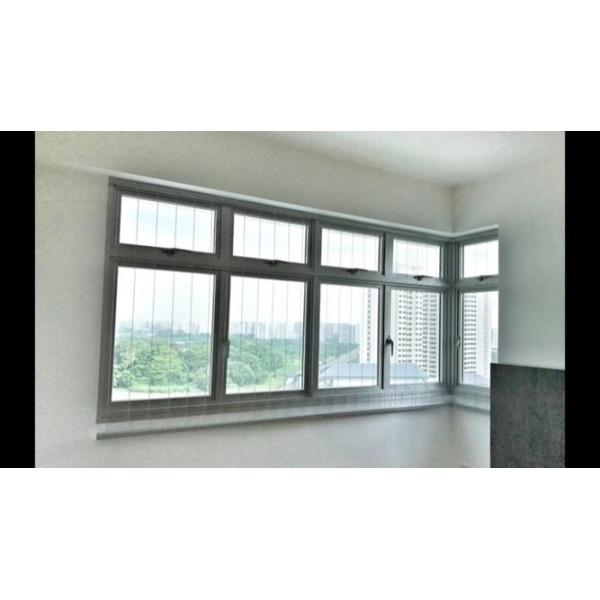 Скрутная фиксированная антиугонная решетка с 2,5 мм диаметром проволоки и боковыми крышками