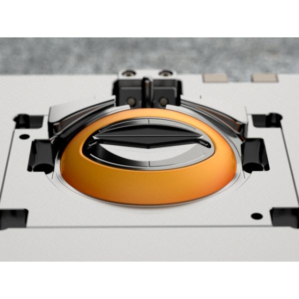 Пусковая площадка МЯТЛИКА задняя (1*1)/холодные бегун/2-плиты отливают No.22730 в форму