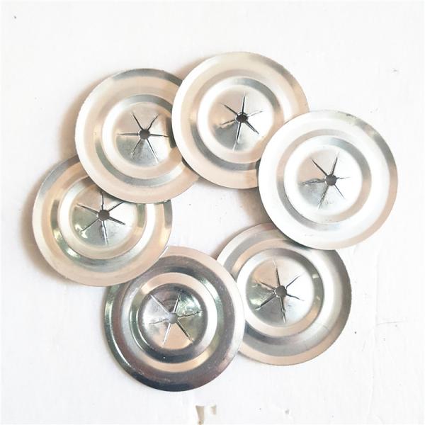 Ductwork Accessories 25mm Self Locking Washer For Glass Wool