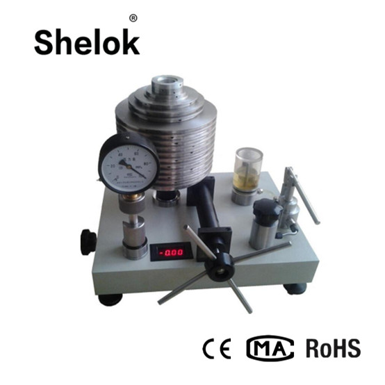Hydraulic ±0.02% hot sale  oil digital Dead weight Tester Pressure Tester in china