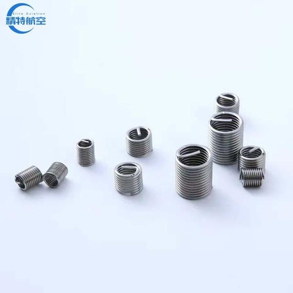 Nickel Plated Thread Reinforcement Screw Lock Thread Insert for Wood Non-Customized and Long-Lasting