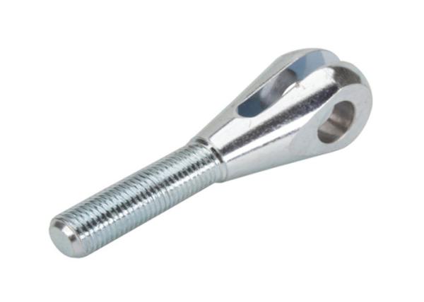 Racing Car CNC Titanium Parts Titanium Clevis Pin With Left Hand Thread
