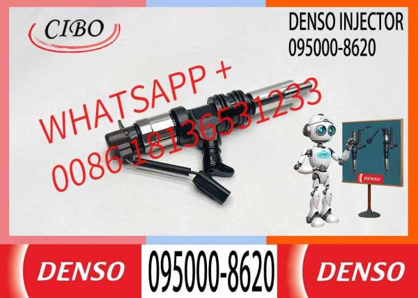 Nuevo inyector de combustible diesel de alta calidad 095000-8620 095000-8621 para válvulas de inyección Mitsubishi 6M60T ME306200