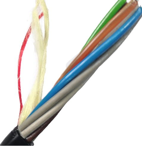 На открытом воздухе 12 кабель оптического волокна ядра 100m ADSS ядра 24