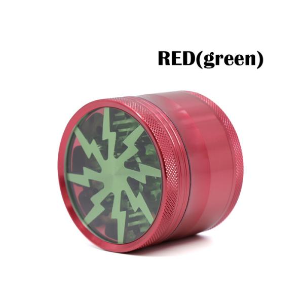 4 Layers 63mm Grinder Aluminium Alloy Lightning Tobacco Smoking Accessories Herb Pepper Grinders
