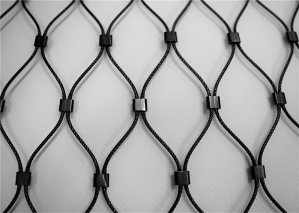 Inox  Reo Mesh Climbing Plants 304 316 Stainless Steel Wire Mesh 150x150mm