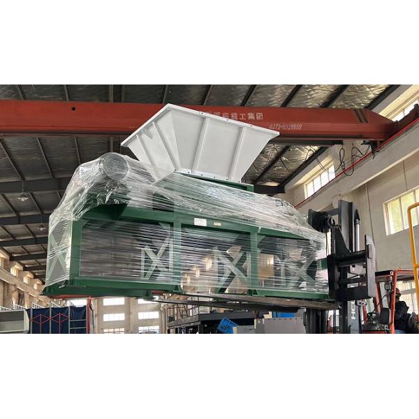 High Efficiency Waste Plastic Barrel Shredder,200L HDPE IBC Drum Dual Shaft Shredder With CE,Gallon Plastic Drum Crusher 1000kg Per Hour,Chemical Plastic Drum Pre Shredder