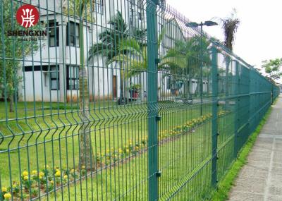 3d Curvy Galvanized Welded Wire Mesh Fence Triangle