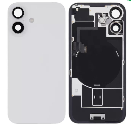 Anti-Scratch Tempered Glass Back Cover for iPhone 16 with Premium Protection and 100% Tested Quality