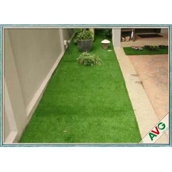 Outdoor UV Resistance Garden Backyard Synthetic Grass , Fake Grass For Backyard