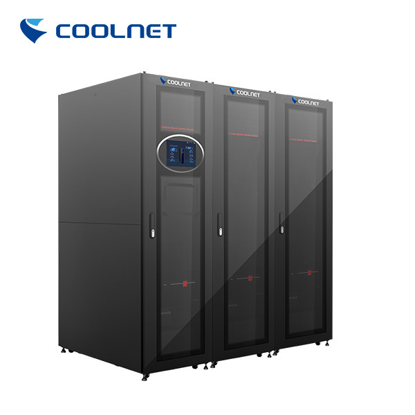 42U Cabinet Micro Data Center with Rack Mounted UPS and R134a Refrigerant for Edge Computing