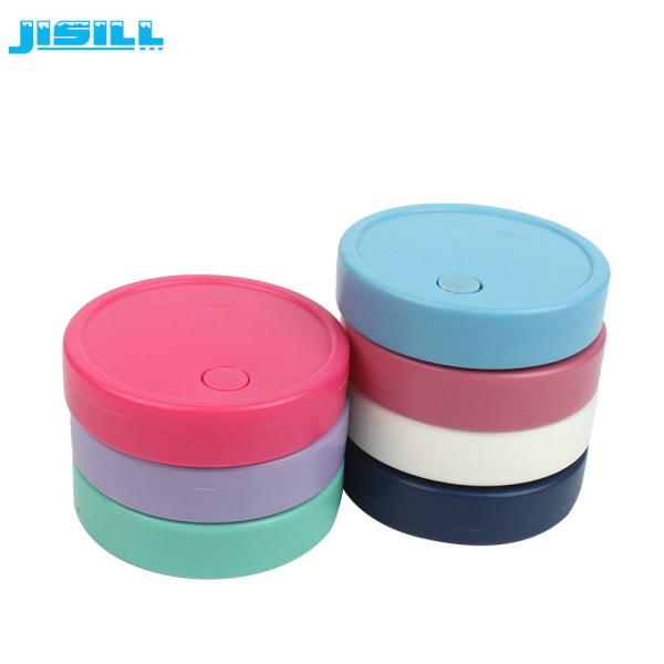 Vessie de glace adaptée aux besoins du client 100ml de cylindre de HDPE pour les boîtes de boisson de frigorification