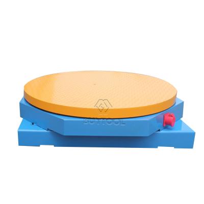 Small Pallet Low High Profile Stretch Wrap Turntable Stretch Wrapper Machine 48 Inch Round Rotable