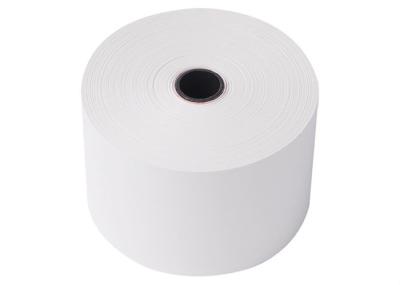 Plastic Core 3 Inch Pure Wood Pulp 57mm X 40mm Printed Thermal Paper Rolls