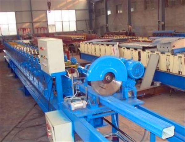 5.5mm PPGI Color Steel  Downspout Gutter Roll Forming Machine
