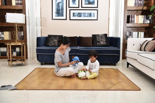 Living Room Electric Floor Heating Mat / Carpet Graphene System 24v