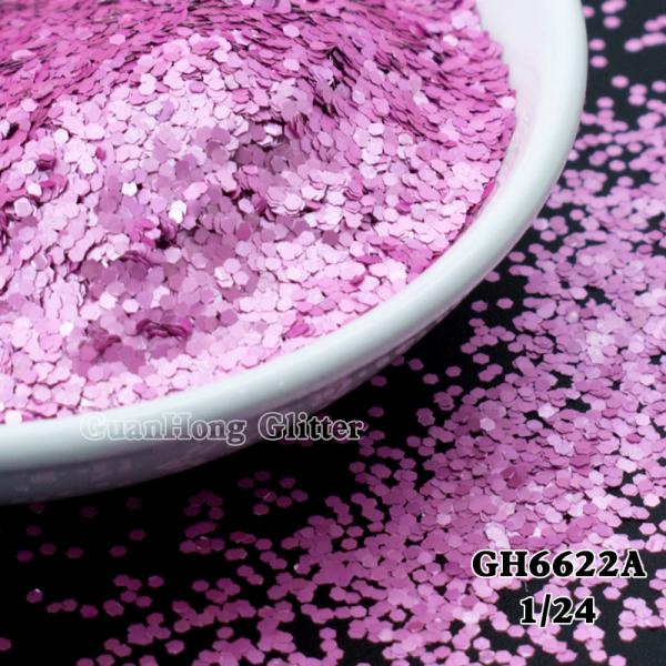 Solvent Resistance Matte Aluminum Glitter Powder Injection Paillette Holographic For Body