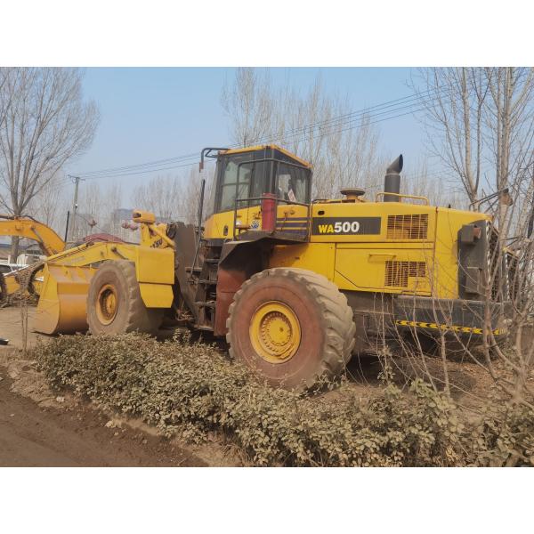 Compresor de ruedas usado Komatsu WA500-6 para la construcción
