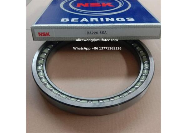 BA220-6SA escavadeira com rolamento de bola de contacto angular de secção fina, com 220*276*26 mm