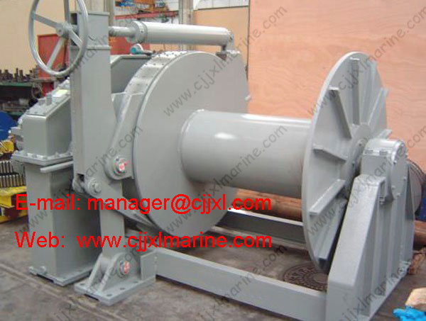 High Working Load Hydraulic Towing Winch