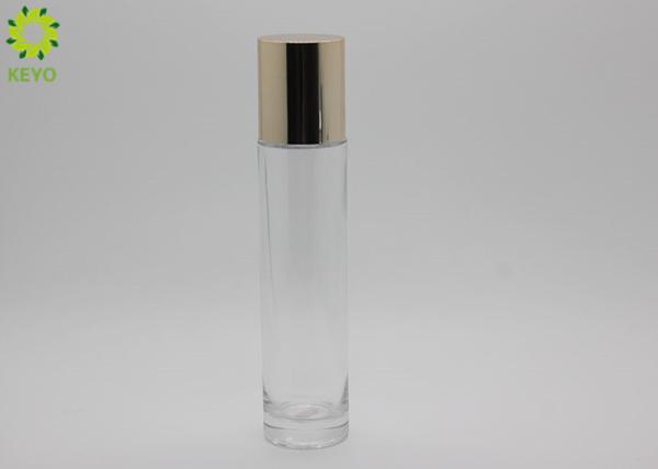 100ML Moisturizing Lotion Glass Bottle , Face Cream Glass Cosmetic Bottle