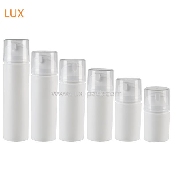 Flacon airless en plastique PP 15ml 30ml 50ml pour cosmétiques