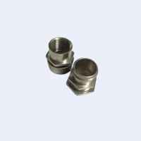 Fil masculin femelle de nickel de plat de conduit de vis flexible en laiton d'adaptateur
