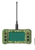 Les doubles boutons de détonation de sécurité de radio à distance de dispositif démarrent