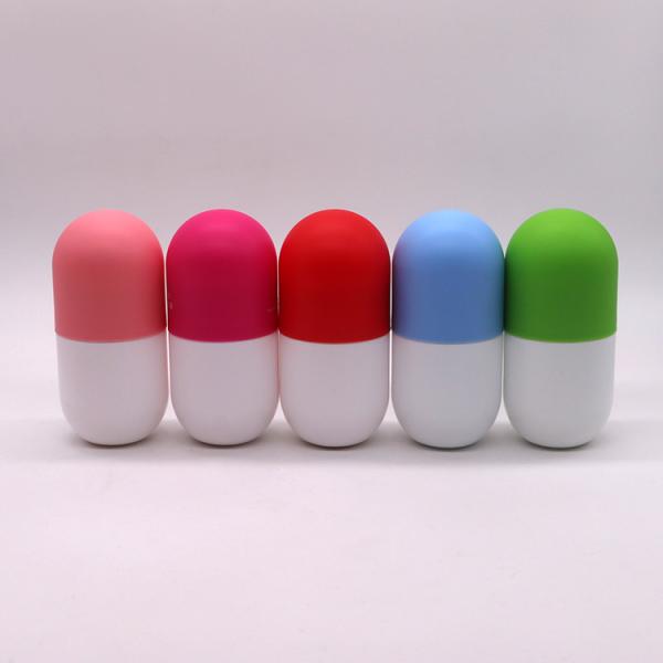 120 мл/130 мл/180 мл HDPE капсулообразная пластиковая бутылка для пищевых добавок