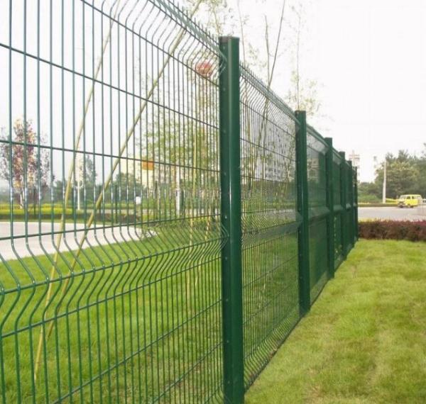 Plastic welded wire mesh panel garden fence,garden fence BV,  SGS, Australia Standard