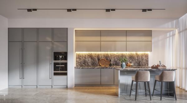 Meubles d'intérieur de luxe modernes Armoires de cuisine