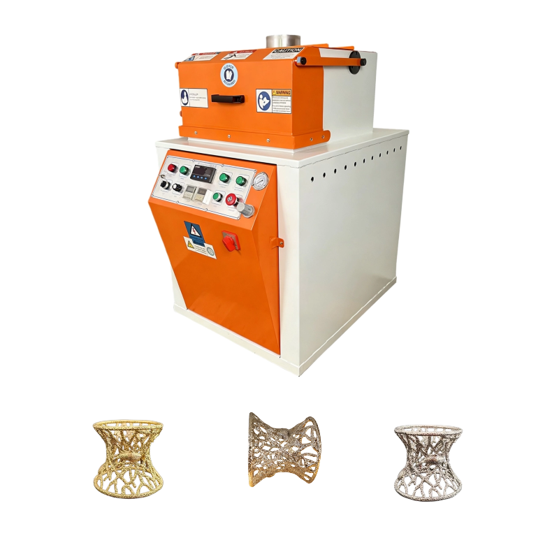 Semi-automatic Vacuum Centrifugal Casting Machine for Zinc Alloy Tea Tray and Tea Strainer Holder