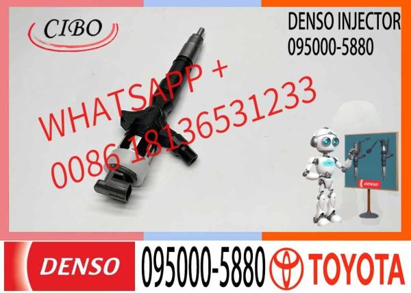 Factory Direct 095000-5880 Deal New Diesel Injector 095000-5880 23670-30050 Injector for Toyota Hiace Hilux 1KD-FTV 2KD-FTV