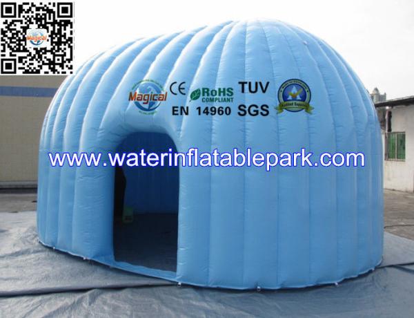 PVC Tarpaulin Booth Giant Inflatable Tent For Outdoor Advertising