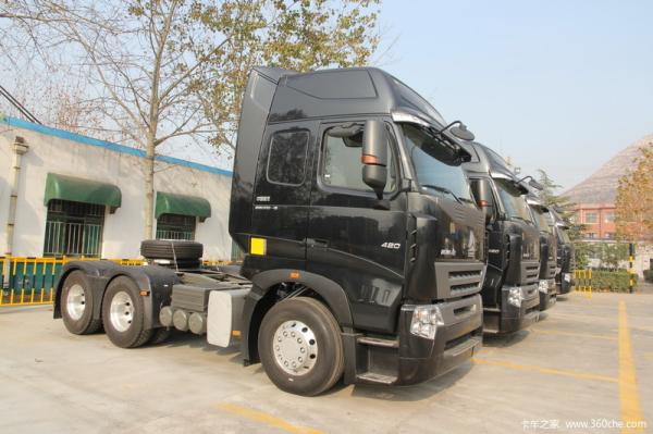 World high level HOWO A7 6x4 series tractor with ABS EVB ASR EBL TMP AMT technology