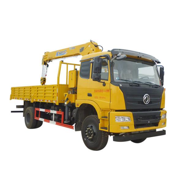 Hot Sale Famous Brand New Truck-mounted Crane Truck 4x2 Cargo Truck With Crane