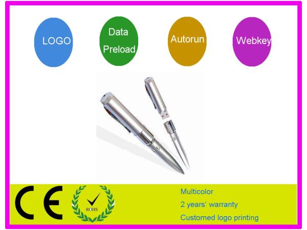 La mayoría de la memoria USB popular AT-031A de la forma de la pluma