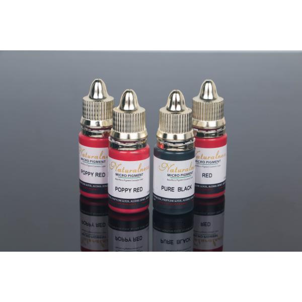 Naturalness Liquid Semi Permanent Makeup Pigments For Makeup Machine