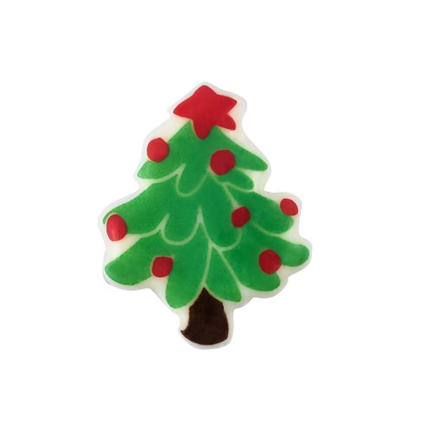 Moulages par transfer de chocolat d'ANIMAL FAMILIER de cadeau de Noël pour des hauts de forme de petit gâteau de fête de Noël