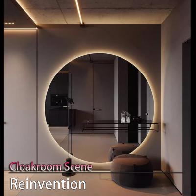 Living Room Angle Aluminum Profile Linear Light Trough with Black LED and Gypsum Ceiling