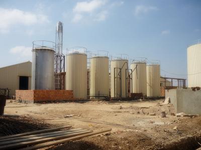Vertical Liquid Asphalt Storage Tanks 10m3-500m3 At Site Construction