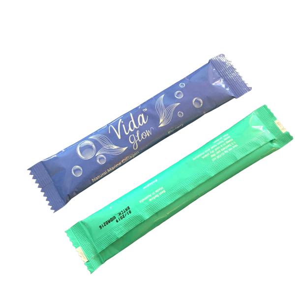 Custom printing single serve plastic superfood protein powder oat bar mini bag sachet packaging film